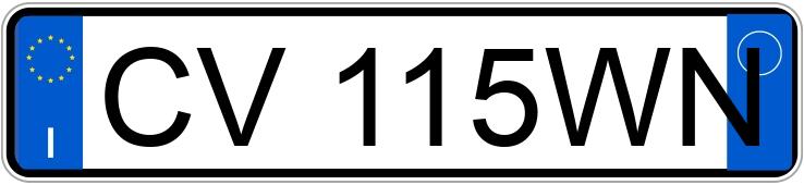 Numer rejestracyjny CV115WN posiada LANCIA Ypsilon Numer rejestracyjny CV115WN posiada LANCIA Ypsilon