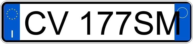 Numer rejestracyjny CV177SM posiada HYUNDAI Tucson 1a serie