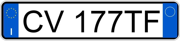 Numer rejestracyjny CV177TF posiada SUZUKI Grand Vitara 2a