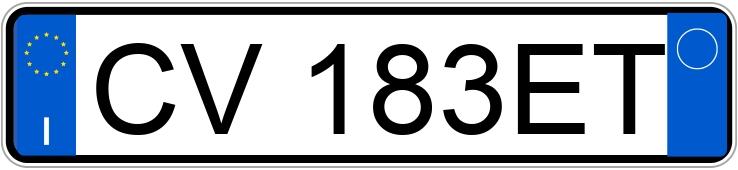 Numer rejestracyjny CV183ET posiada TOYOTA Yaris Numer rejestracyjny CV183ET posiada TOYOTA Yaris