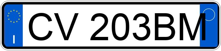 Numer rejestracyjny CV203BM posiada DAIHATSU Terios