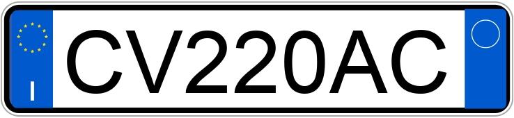 Numer rejestracyjny CV220AC posiada FIAT Grande Punto Numer rejestracyjny CV220AC posiada FIAT Grande Punto