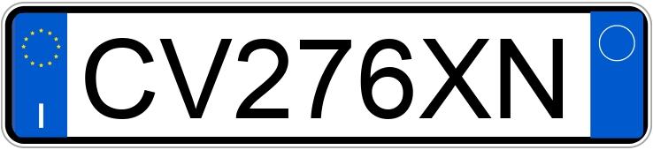 Numer rejestracyjny CV276XN posiada CITROEN C3 1a serie