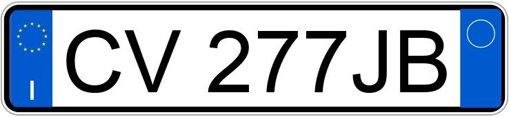 Numer rejestracyjny CV277JB posiada BMW Serie 1