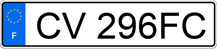 Numer rejestracyjny CV296FC posiada AUDI A6