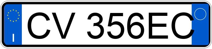 Numer rejestracyjny CV356EC posiada OPEL Corsa 3a serie Numer rejestracyjny CV356EC posiada OPEL Corsa 3a serie