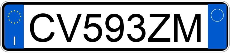 Numer rejestracyjny CV593ZM posiada FORD Ka 1a serie