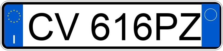 Numer rejestracyjny CV616PZ posiada VOLKSWAGEN Polo 4a serie Numer rejestracyjny CV616PZ posiada VOLKSWAGEN Polo 4a serie