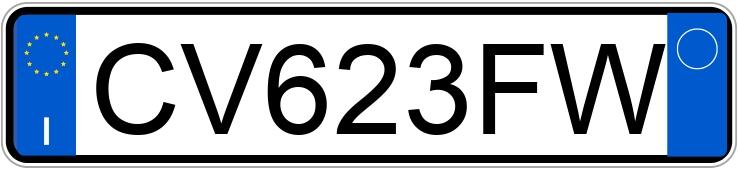 Numer rejestracyjny CV623FW posiada FIAT Stilo Numer rejestracyjny CV623FW posiada FIAT Stilo