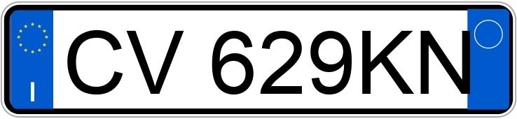 Numer rejestracyjny CV629KN posiada FIAT Punto 3a serie