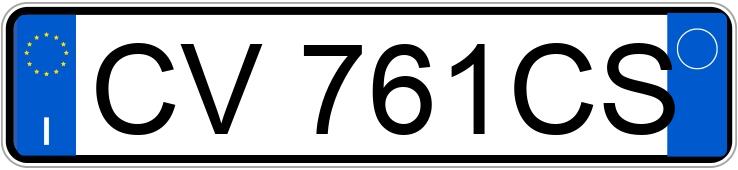 Numer rejestracyjny CV761CS posiada MERCEDES Classe SLK