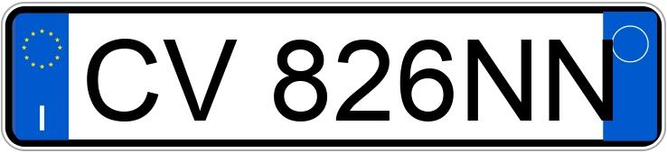 Numer rejestracyjny CV826NN posiada TOYOTA RAV4 2a serie