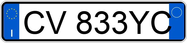 Numer rejestracyjny CV833YC posiada FORD Focus 2-Focus C-Max