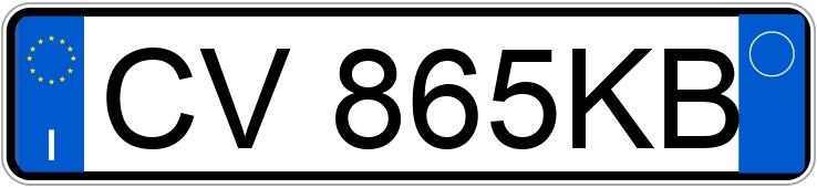 Numer rejestracyjny CV865KB posiada CITROEN Saxo