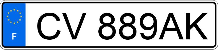 Numer rejestracyjny CV889AK posiada RENAULT CLIO IV