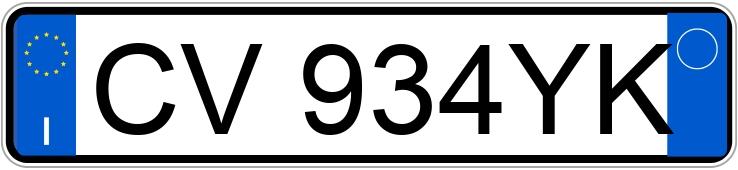 Numer rejestracyjny CV934YK posiada CITROEN C2 Numer rejestracyjny CV934YK posiada CITROEN C2