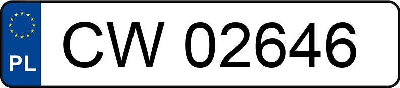 Numer rejestracyjny CW 02646 posiada VOLVO FM 12 340 E2 33.1t - CW02646