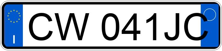 Numer rejestracyjny CW041JC posiada BMW Serie 5 Numer rejestracyjny CW041JC posiada BMW Serie 5