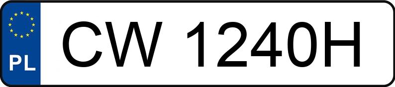 Numer rejestracyjny CW 1240H posiada BMW M6 - CW1240H Numer rejestracyjny CW 1240H posiada BMW M6 - CW1240H