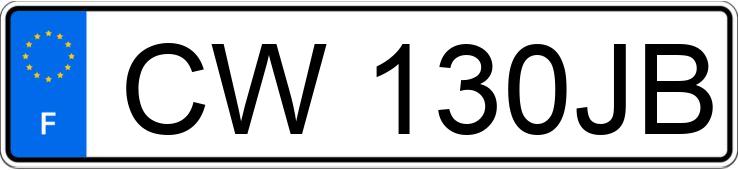 Numer rejestracyjny CW130JB posiada ALFA ROMEO GIULIETTA 1.6 JTDM 105 PROGRESSION