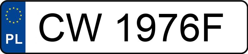 Numer rejestracyjny CW 1976F posiada VOLKSWAGEN TIGUAN - CW1976F