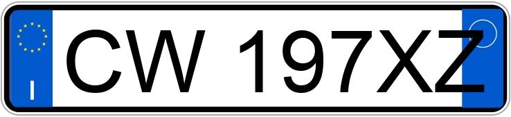 Numer rejestracyjny CW197XZ posiada HYUNDAI Terracan