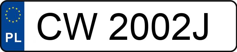 Numer rejestracyjny CW 2002J posiada BMW X1 2.0 MR`23 E6d U11 M35i - CW2002J
