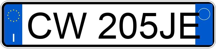 Numer rejestracyjny CW205JE posiada CITROEN C3 1a serie Numer rejestracyjny CW205JE posiada CITROEN C3 1a serie