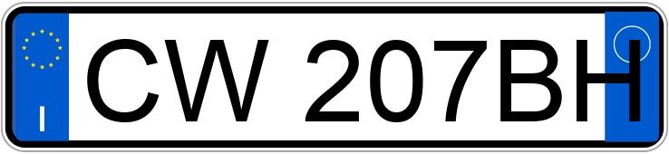 Numer rejestracyjny CW207BH posiada JAGUAR XK-XKR XK 4.2 V8 Coupe (219 kw)