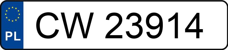 Numer rejestracyjny CW 23914 posiada RENAULT 420 Kerax E3 34.0t - CW23914