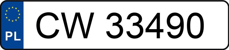Numer rejestracyjny CW 33490 posiada VOLKSWAGEN Passat B5 1.8 MR`96 E2 Trendline syncro - CW33490 Numer rejestracyjny CW 33490 posiada VOLKSWAGEN Passat B5 1.8 MR`96 E2 Trendline syncro - CW33490