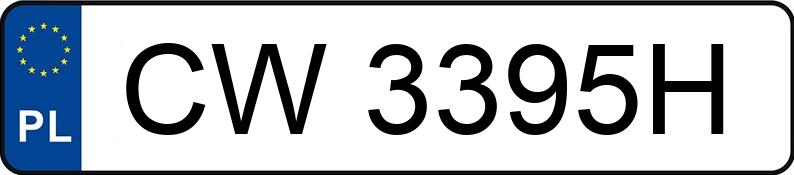 Numer rejestracyjny CW 3395H posiada VOLKSWAGEN Caddy Maxi GP 2.0 TDI MR`11 E5 2.4t Comfortline - CW3395H