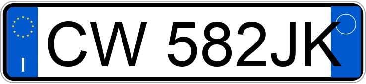 Numer rejestracyjny CW582JK posiada TOYOTA Yaris Numer rejestracyjny CW582JK posiada TOYOTA Yaris