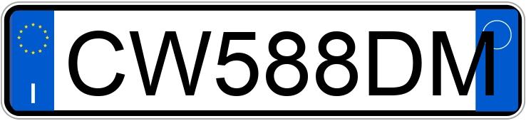 Numer rejestracyjny CW588DM posiada FIAT Stilo