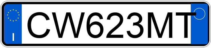 Numer rejestracyjny CW623MT posiada SKODA Fabia