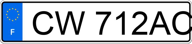 Numer rejestracyjny CW712AC posiada VOLVO S80