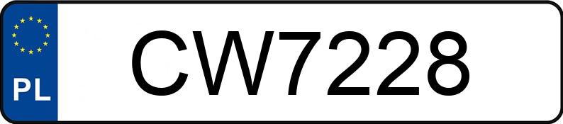 Numer rejestracyjny CW 7228 posiada BMW Turystyczne od 600 ccm R 1150 RT - CW7228