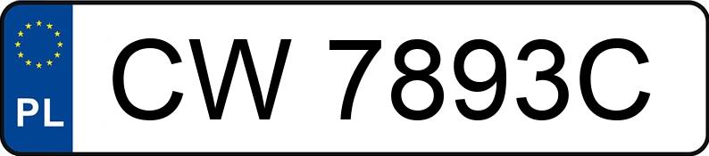 Numer rejestracyjny CW 7893C posiada OPEL ASTRA - CW7893C Numer rejestracyjny CW 7893C posiada OPEL ASTRA - CW7893C
