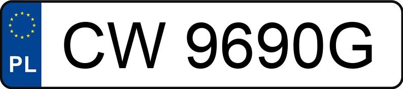 Numer rejestracyjny CW 9690G posiada BMW X3 MR`07 E4 E83 X3 MR`07 E4 E83 - CW9690G Numer rejestracyjny CW 9690G posiada BMW X3 MR`07 E4 E83 X3 MR`07 E4 E83 - CW9690G