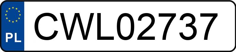 Numer rejestracyjny CWL 02737 posiada BMW 530 Diesel Kat. MR`01 E39 530 Diesel Kat. MR`01 E39 - CWL02737