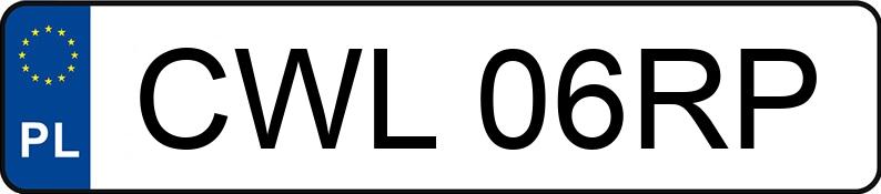 Numer rejestracyjny CWL 06RP posiada MERCEDES-BENZ 190 D 2.0 - CWL06RP