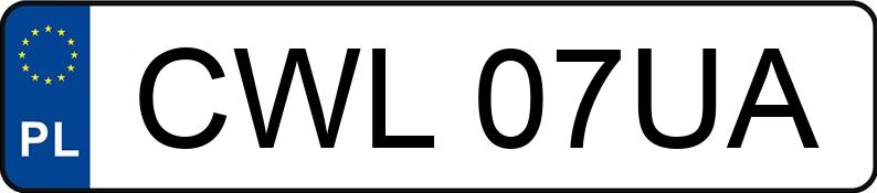 Numer rejestracyjny CWL 07UA posiada AUDI 80 1.6 D - CWL07UA
