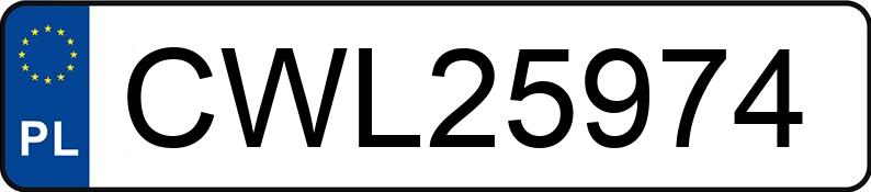 Numer rejestracyjny CWL 25974 posiada CITROEN BERLINGO - CWL25974