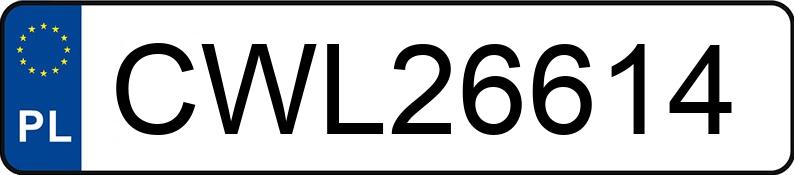 Numer rejestracyjny CWL 26614 posiada SEAT LEON 1.9 TDI - CWL26614