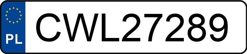 Numer rejestracyjny CWL 27289 posiada AUDI A5 SPORTBACK - CWL27289