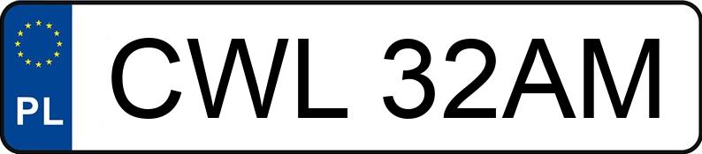 Le numéro d’enregistrement CWL 32AM a OPEL Astra 1.4 GL Caravan - CWL32AM