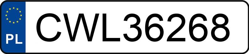 Il numero di registrazione CWL 36268 ha VOLKSWAGEN Passat Alltrack 2.0 TDI-CR DPF MR`12 E5 Passat Alltrack 2.0 TDI-CR DPF MR`12 E5 - CWL36268