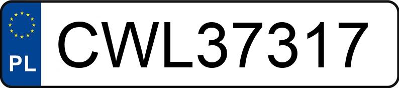 Numer rejestracyjny CWL 37317 posiada CITROEN C5 - CWL37317