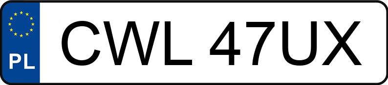 Numer rejestracyjny CWL 47UX posiada URSUS C 360 - CWL47UX Numer rejestracyjny CWL 47UX posiada URSUS C 360 - CWL47UX