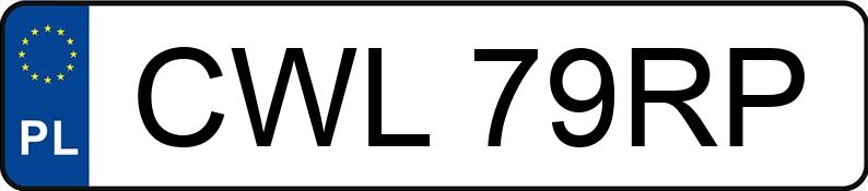 Numer rejestracyjny CWL 79RP posiada FSM-BIELSKO BIAŁA POLSKI FIAT 126P 650 - CWL79RP